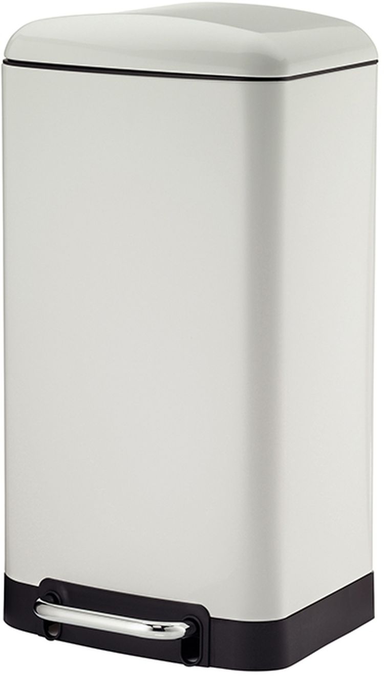 Kela Davino cos de gunoi 30 l alb-negru 10905