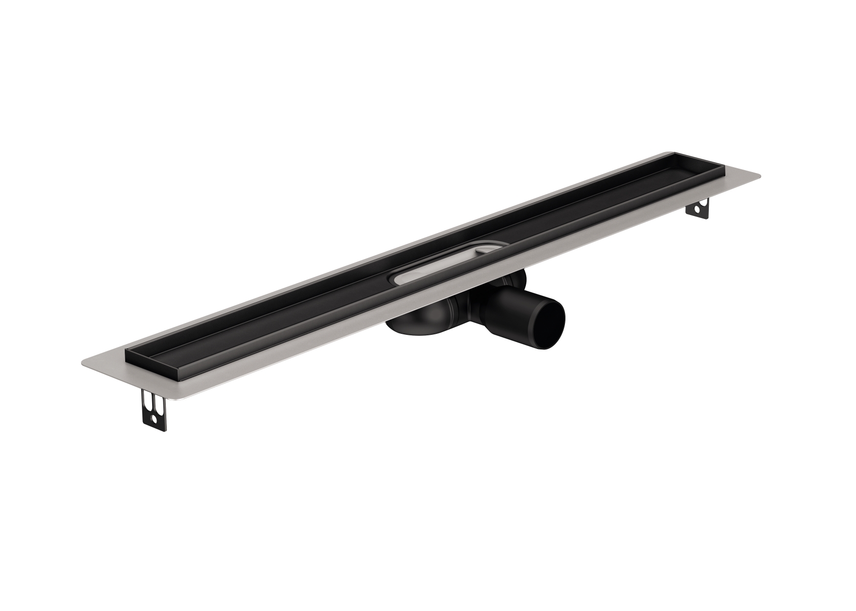 ACO ShowerDrain C Black rigolă liniară cu grătar 68.5 cm negru 9010.91.01