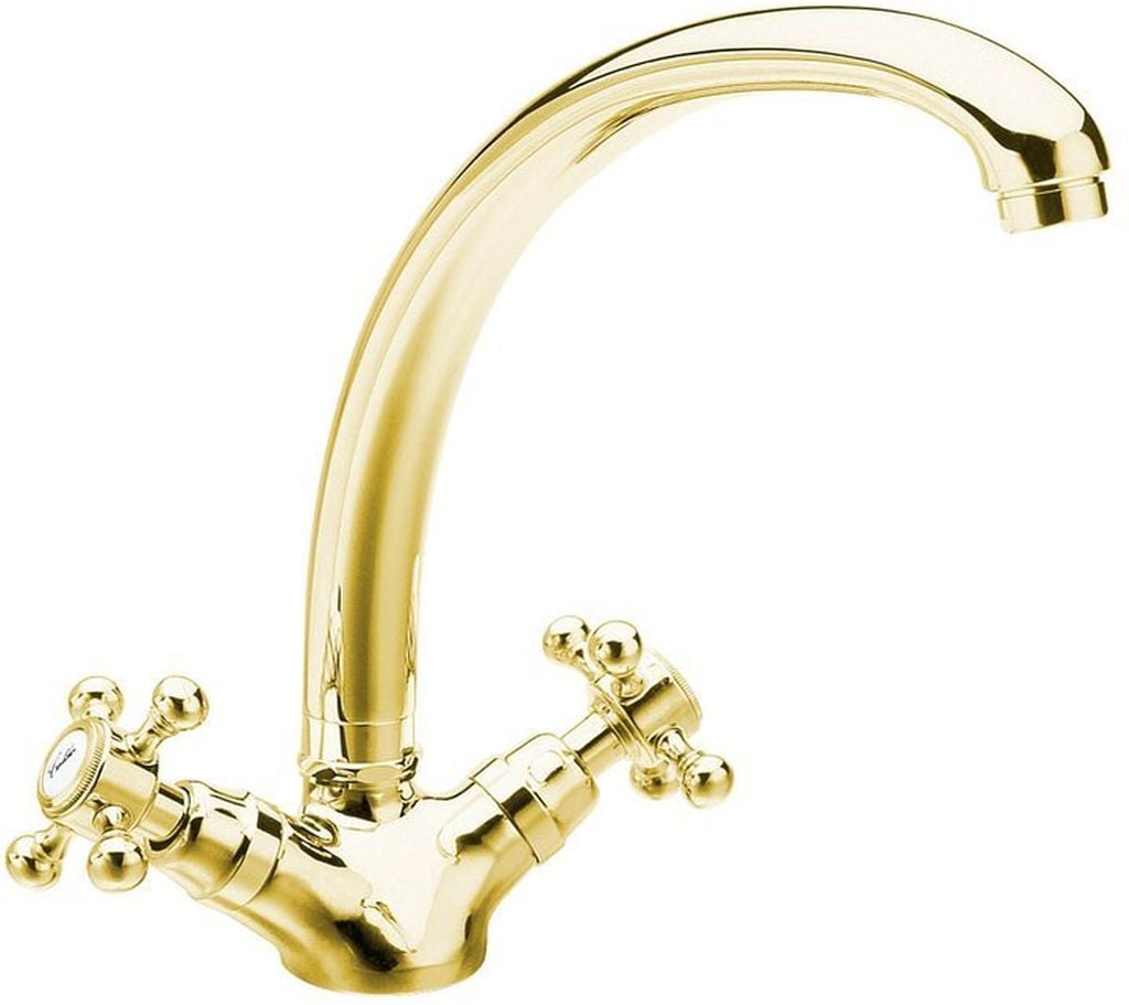 Sapho Antea baterie bucătărie pe picior aur/aur vechi 3115