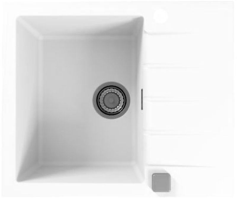 Alveus Cadit chiuvetă din granit 59x50 cm alb 1132017