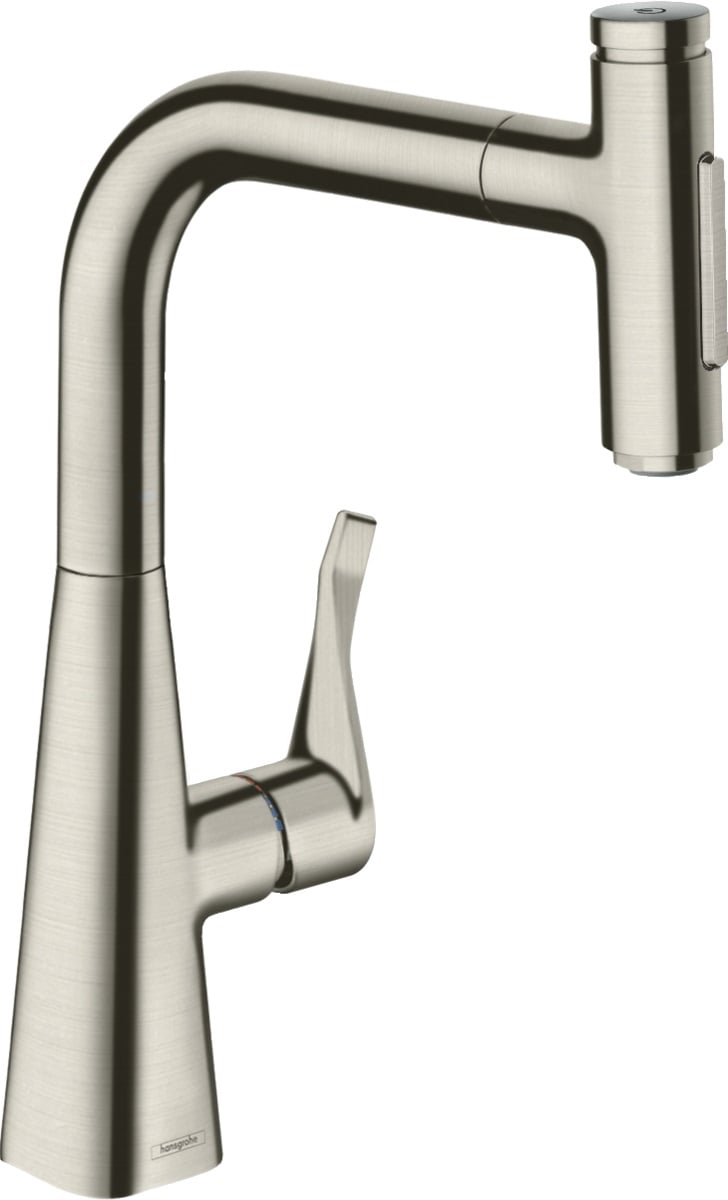 Hansgrohe Metris Select M71 baterie bucătărie pe picior oţel inoxidabil 73817800