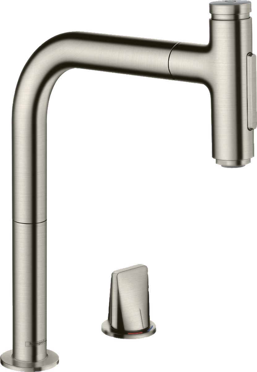 Hansgrohe Metris Select M71 baterie bucătărie pe picior oţel inoxidabil 73818800