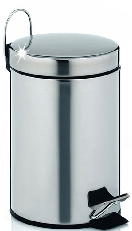 Kela Dusty cos de gunoi 3 l oţel 40435