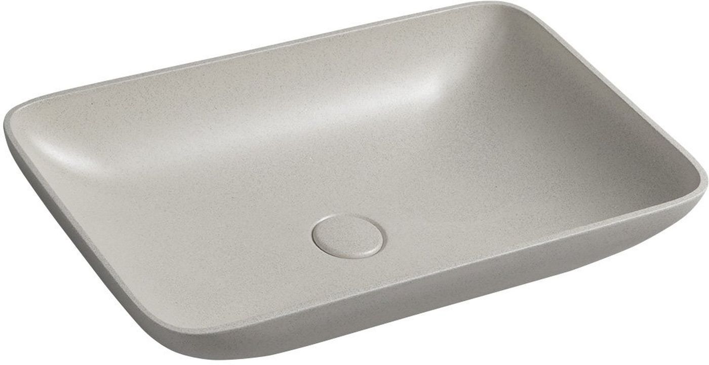 Sapho Infrane lavoar 57x37 cm dreptunghiular de blat maro/bej AR460