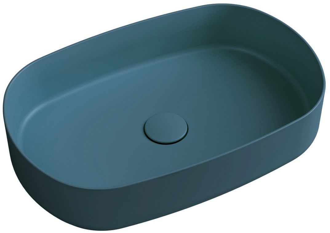 Isvea Infinity lavoar 55x36 cm oval de blat 10NF65055-2P