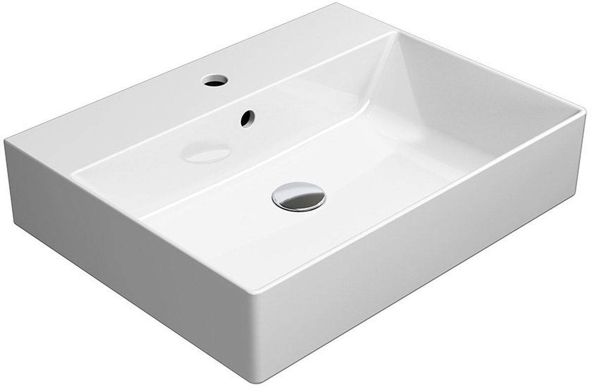 GSI Kube X lavoar 60x47 cm dreptunghiular clasică-de blat alb 9431111