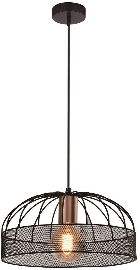 Candellux Levi lampă suspendată 1x40 W negru 31-78469