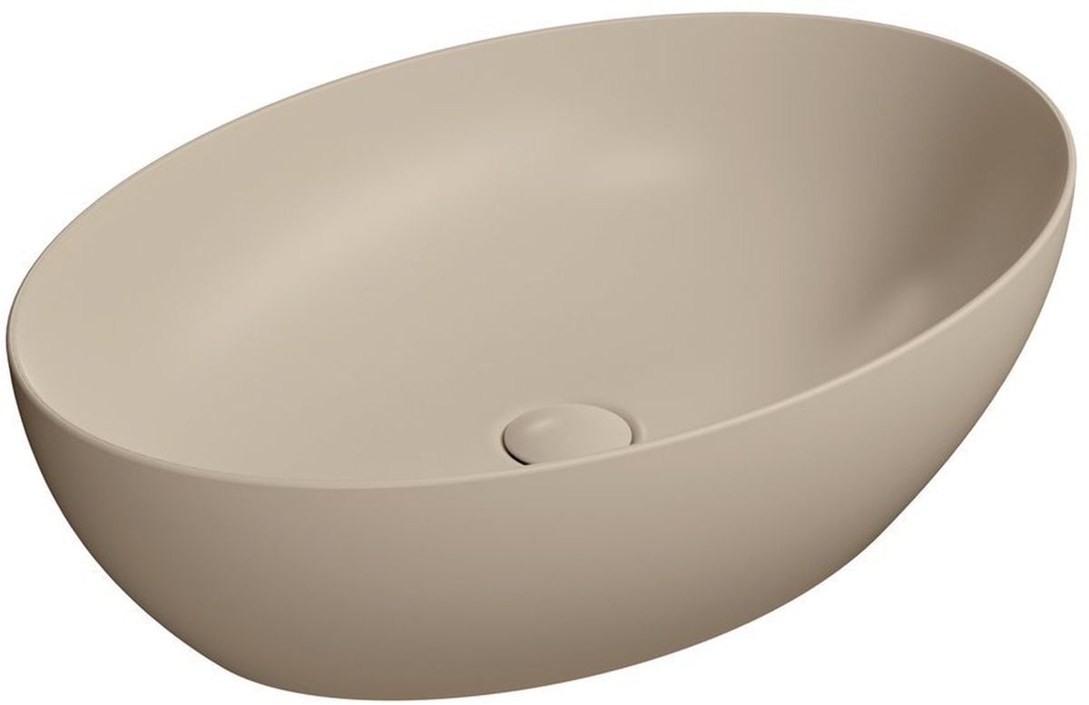 GSI Pura lavoar 60x42 cm oval de blat maro/bej 884208