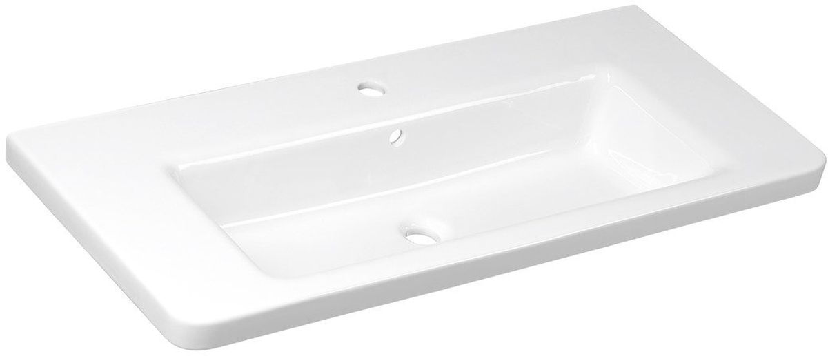 Sapho City lavoar 101.3x46 cm dreptunghiular clasică-mobilier alb KE100