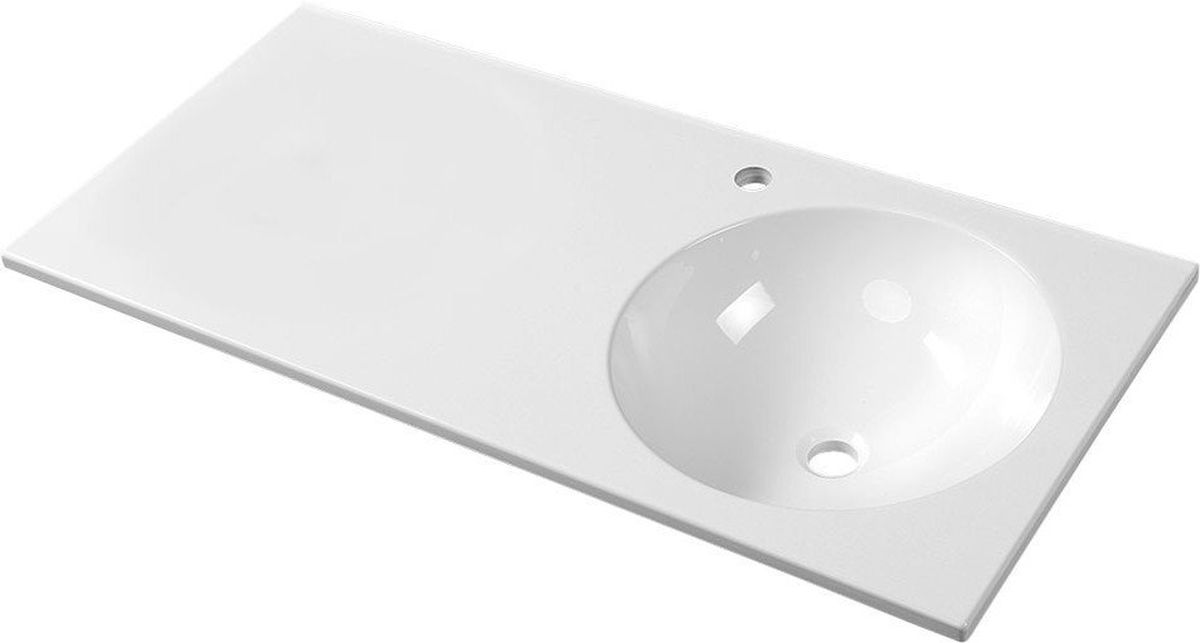 Sapho Juno lavoar 100x47 cm dreptunghiular clasică alb JU102