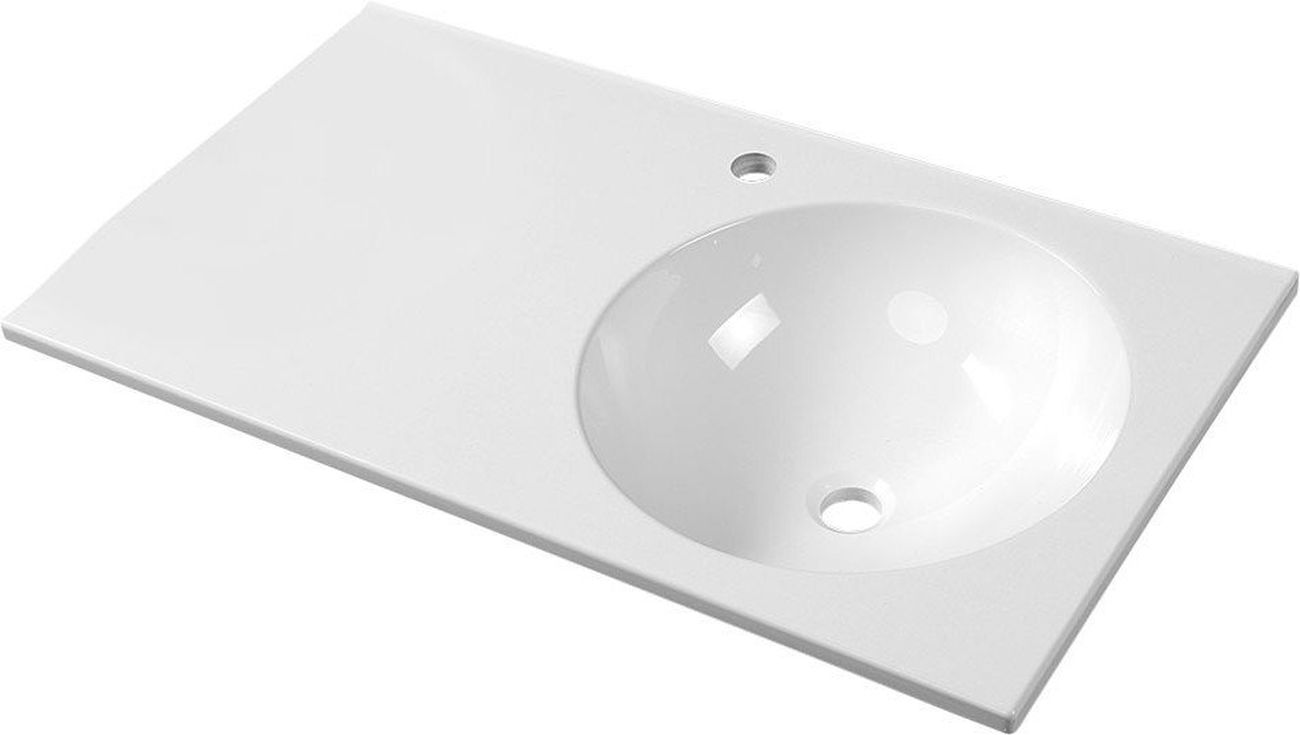 Sapho Juno lavoar 80x47 cm dreptunghiular clasică alb JU081