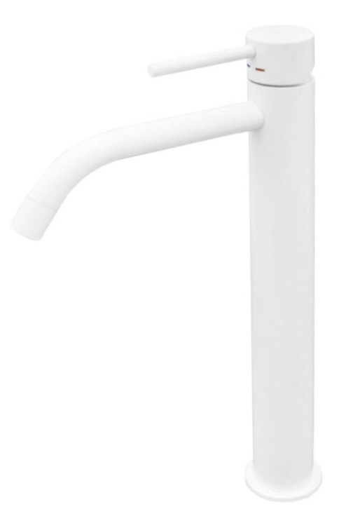 Paffoni Light baterie lavoar stativ alb LIG081BO
