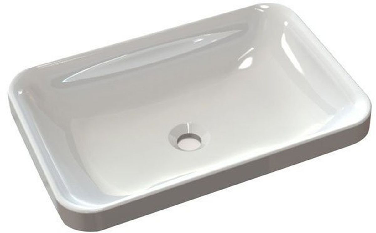 Sapho Astoria lavoar 55x37 cm dreptunghiular încastrat alb 55033