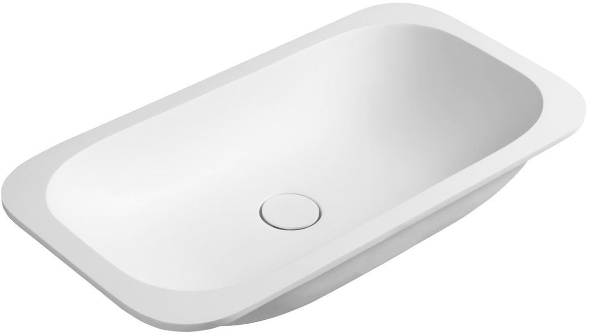 Sapho Impala lavoar 67.2x35.5 cm dreptunghiular încastrat-sub blat alb IM630