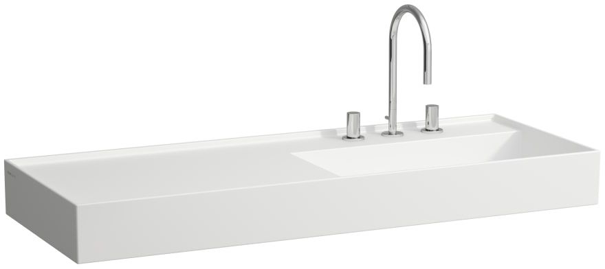 Laufen Kartell lavoar 120x46 cm dreptunghiular mobilier alb luciu H8133330001121