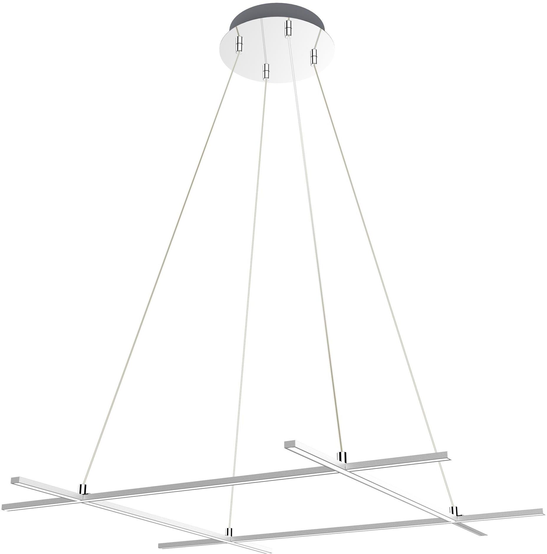 Apeti Andros lampă suspendată 1x30 W argint A0020-330