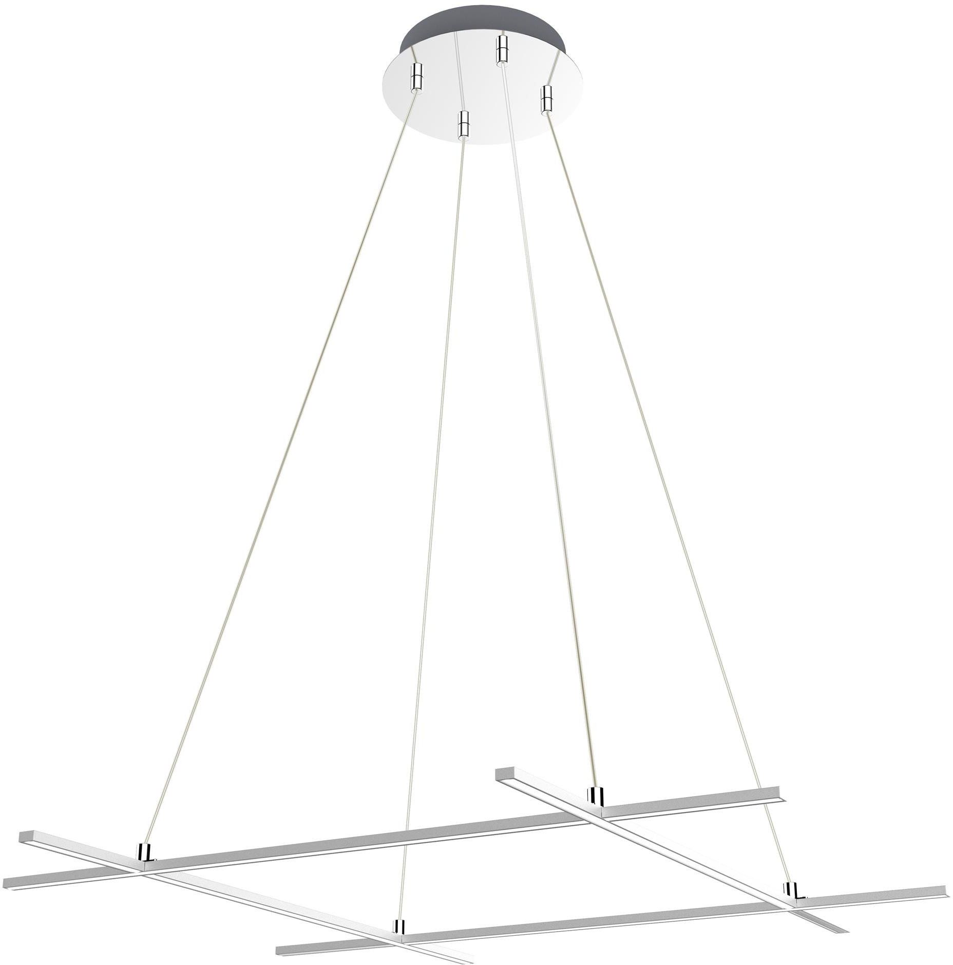 Apeti Andros lampă suspendată 1x40 W argint A0020-340