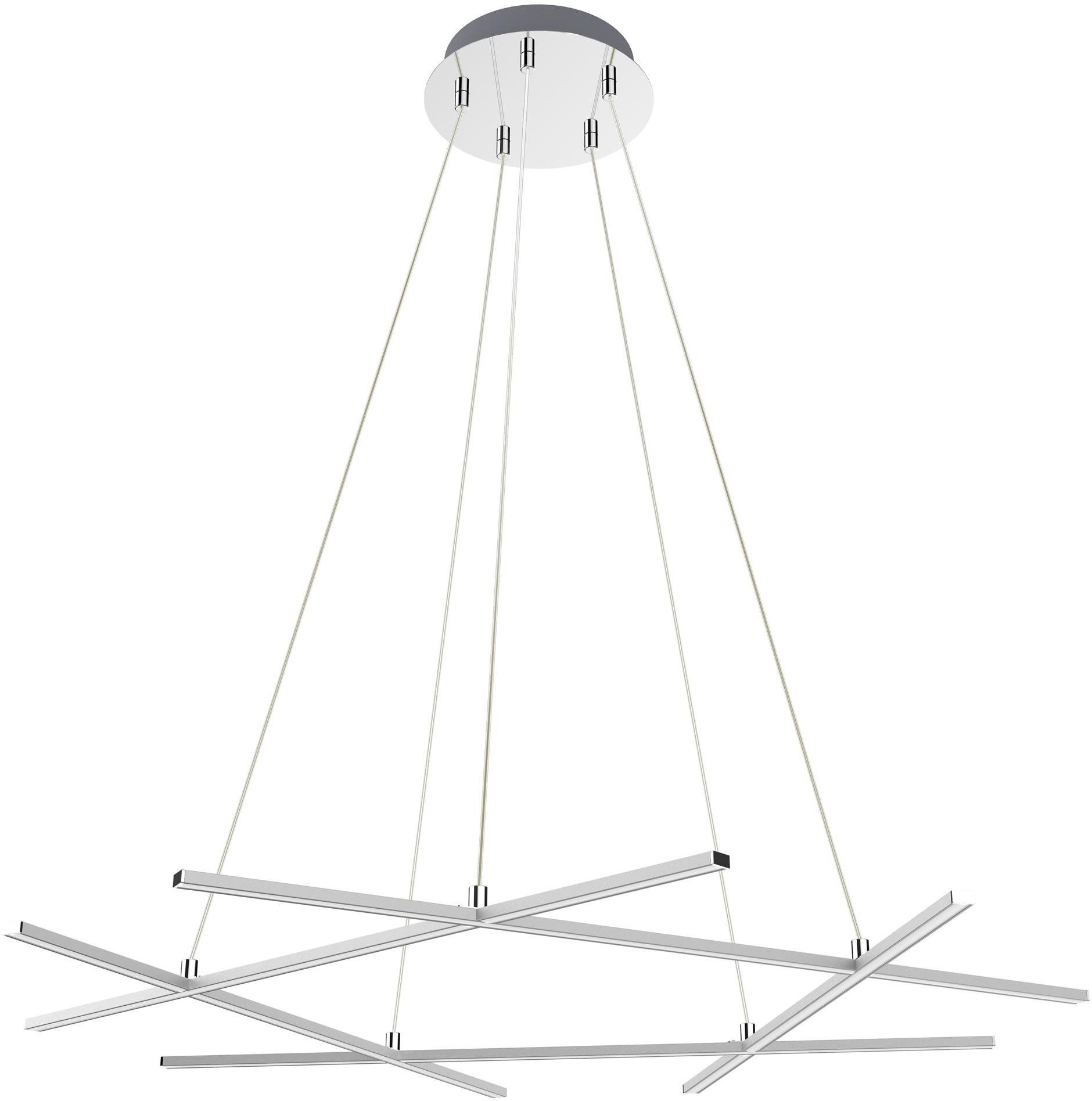 Apeti Andros lampă suspendată 1x50 W argint A0020-350