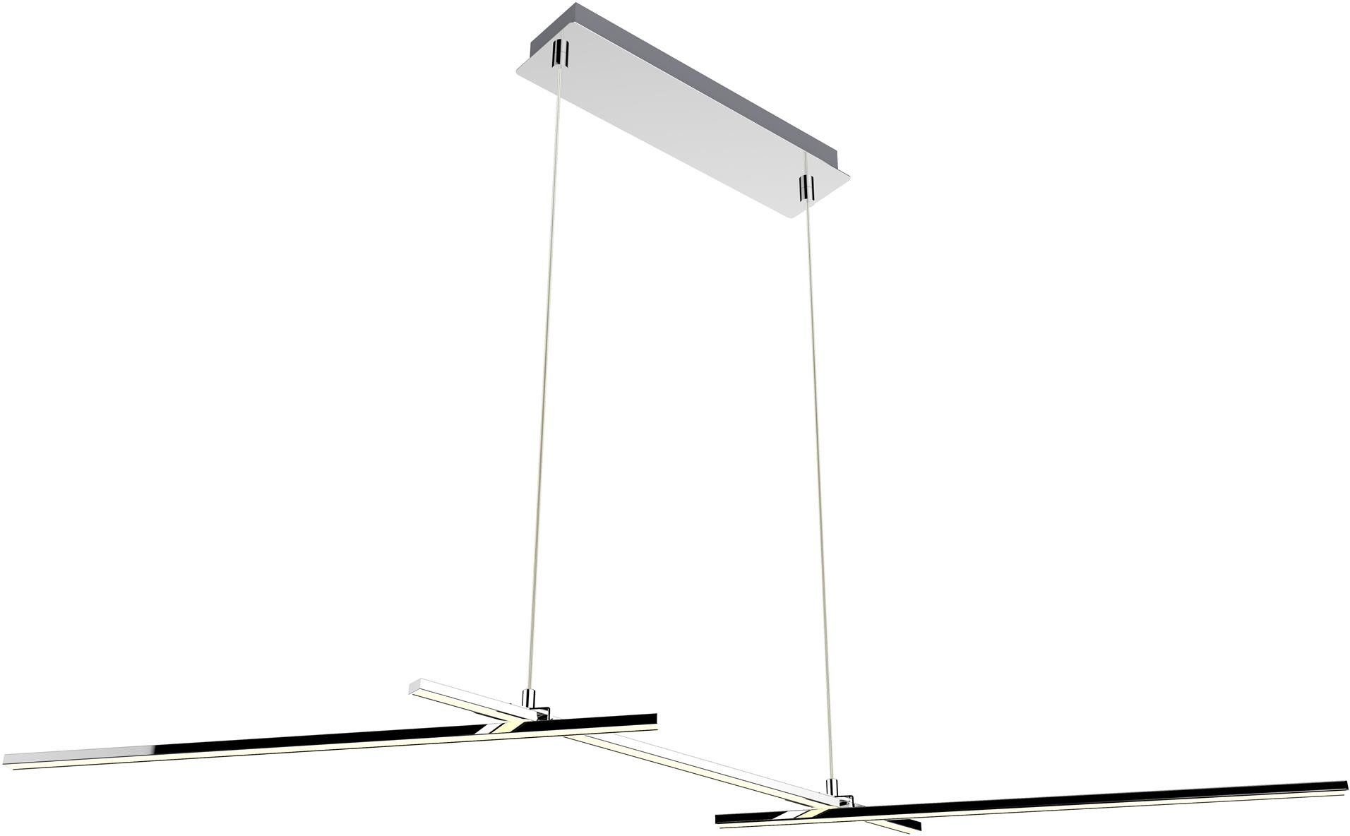 Apeti Thasos lampă suspendată 1x23 W argint A0021-330
