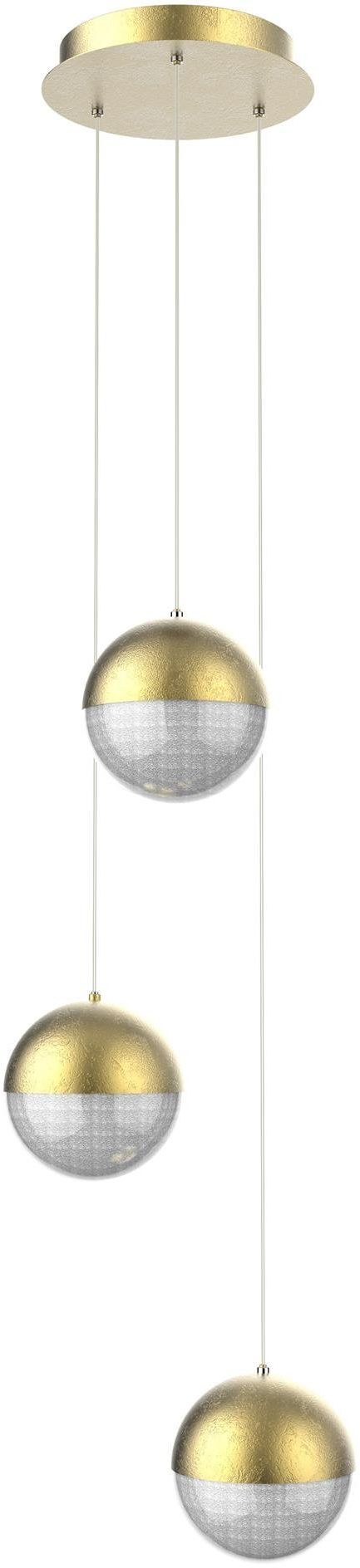 Apeti Furni lampă suspendată 3x5 W auriu A0031-331