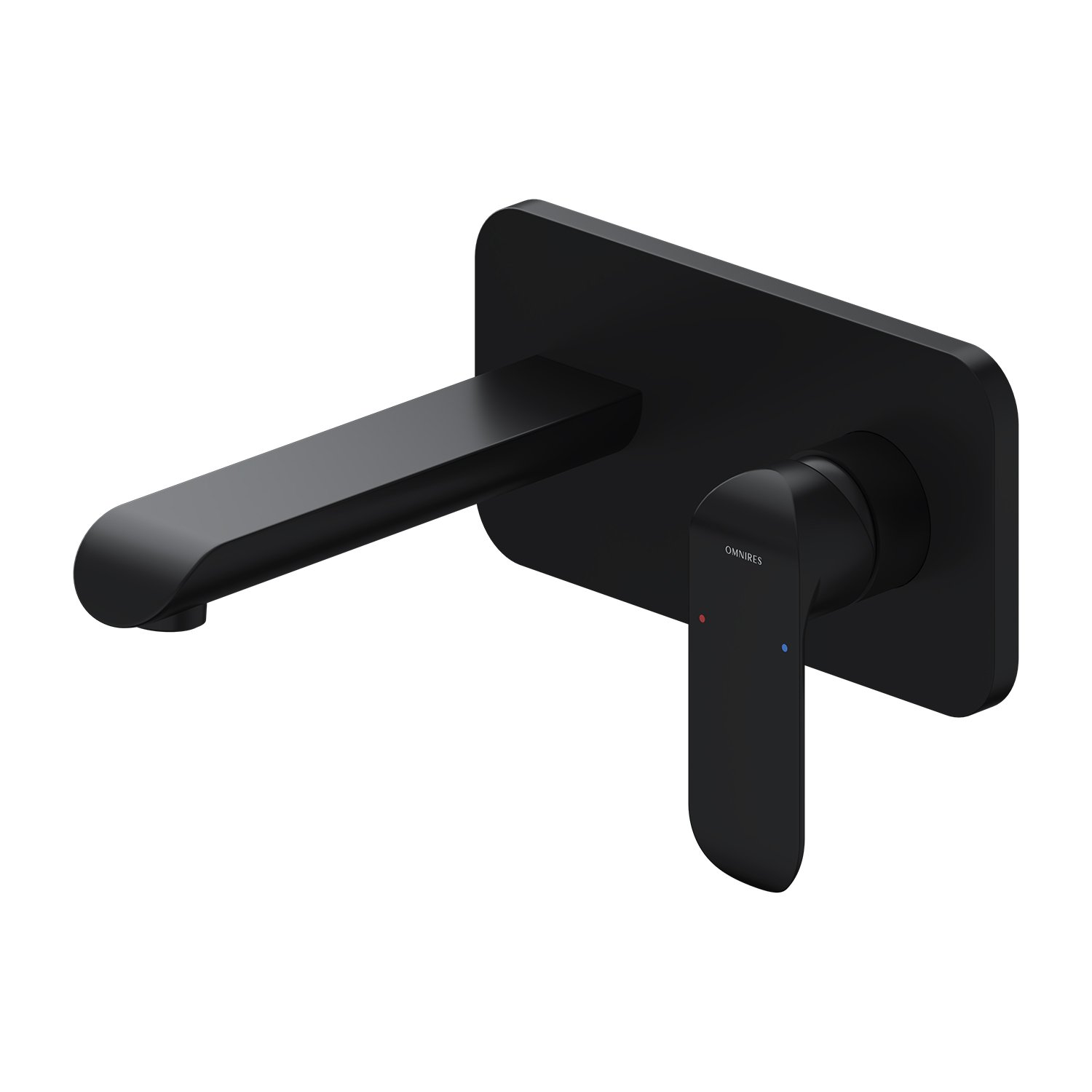 Omnires Sacramento baterie lavoar ascuns negru SC2315BL