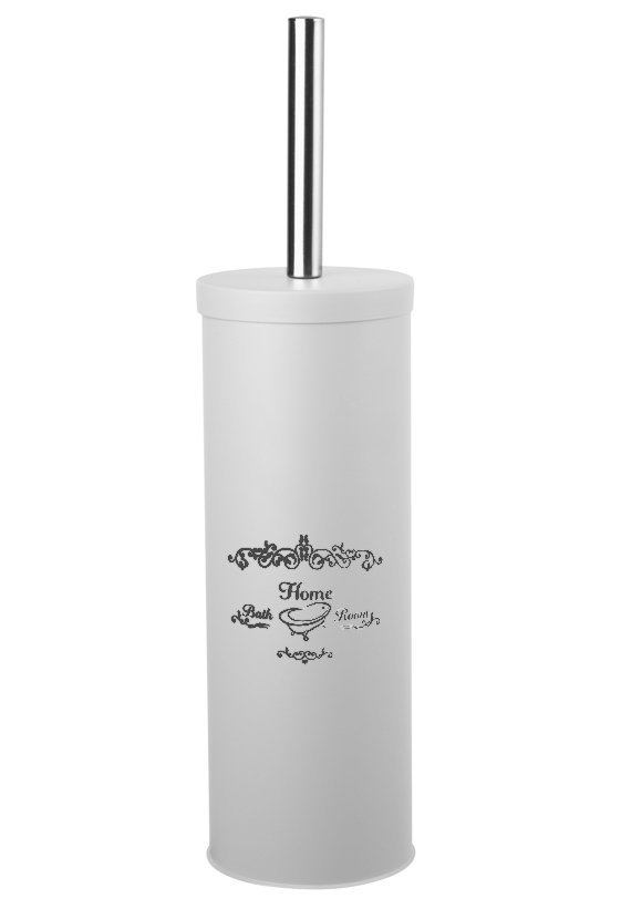 Aqualine Nicea perie de toaletă stativ alb 7506