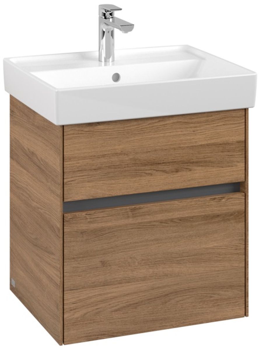 Villeroy & Boch Collaro dulap 51x41.4x54.6 cm dulap atârnat sub chiuvetă stejar C00700RH