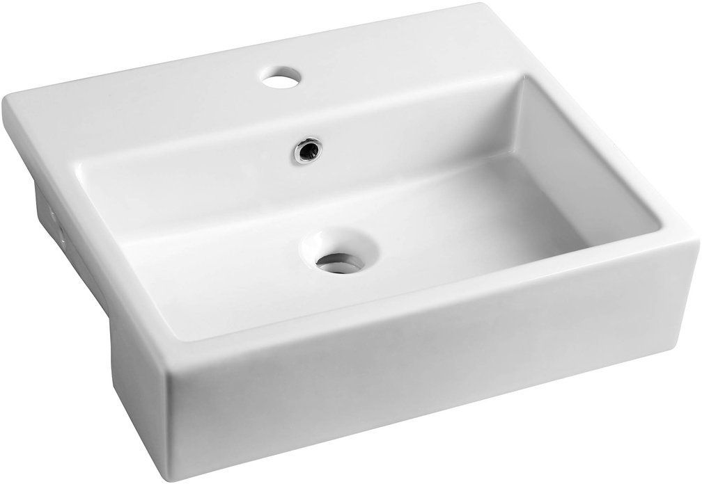 Isvea Purity lavoar 50x42 cm dreptunghiular încastrat alb 10PL52050
