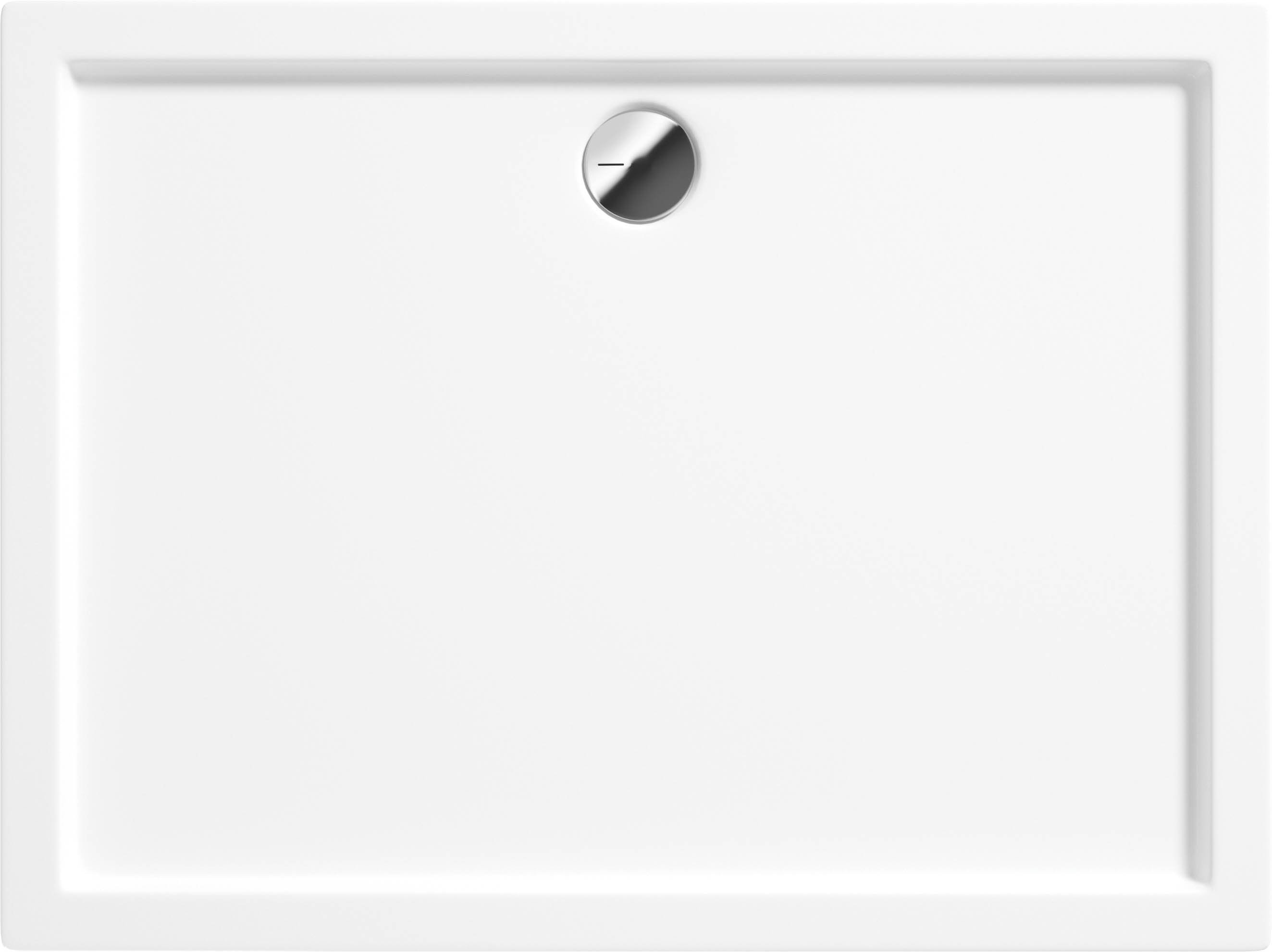 Deante Jasmin cădiță de duș dreptunghiulară 100x80 cm alb KGJ_046B