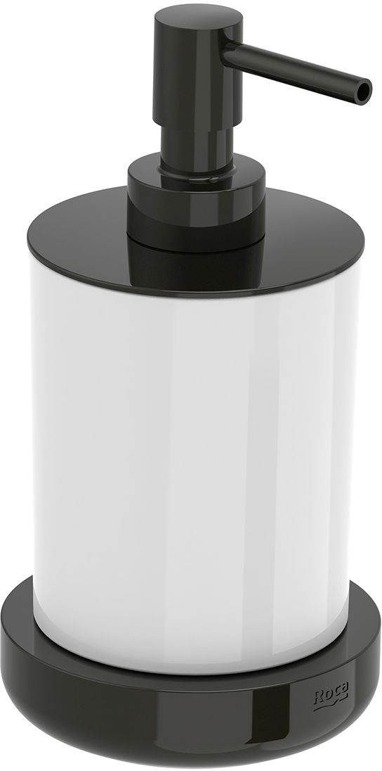 Roca Tempo dozator săpun 280 ml negru-sticlă A817026CN0