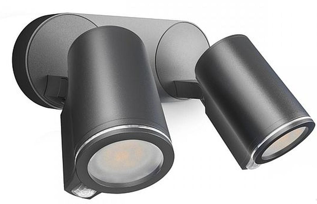 Steinel Spot DUO aplica exterior 2x15 W antracit ST058647