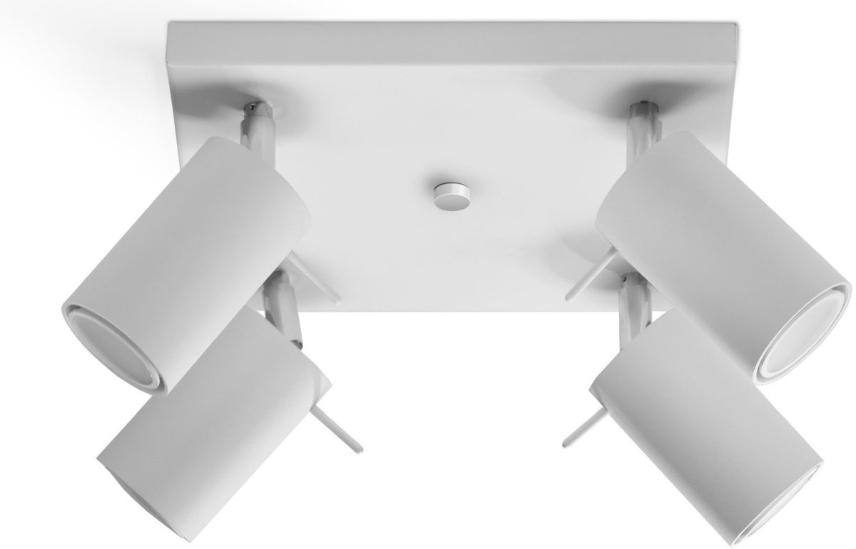 Sollux Lighting Ring lampă de tavan 4x40 W alb SL.0090