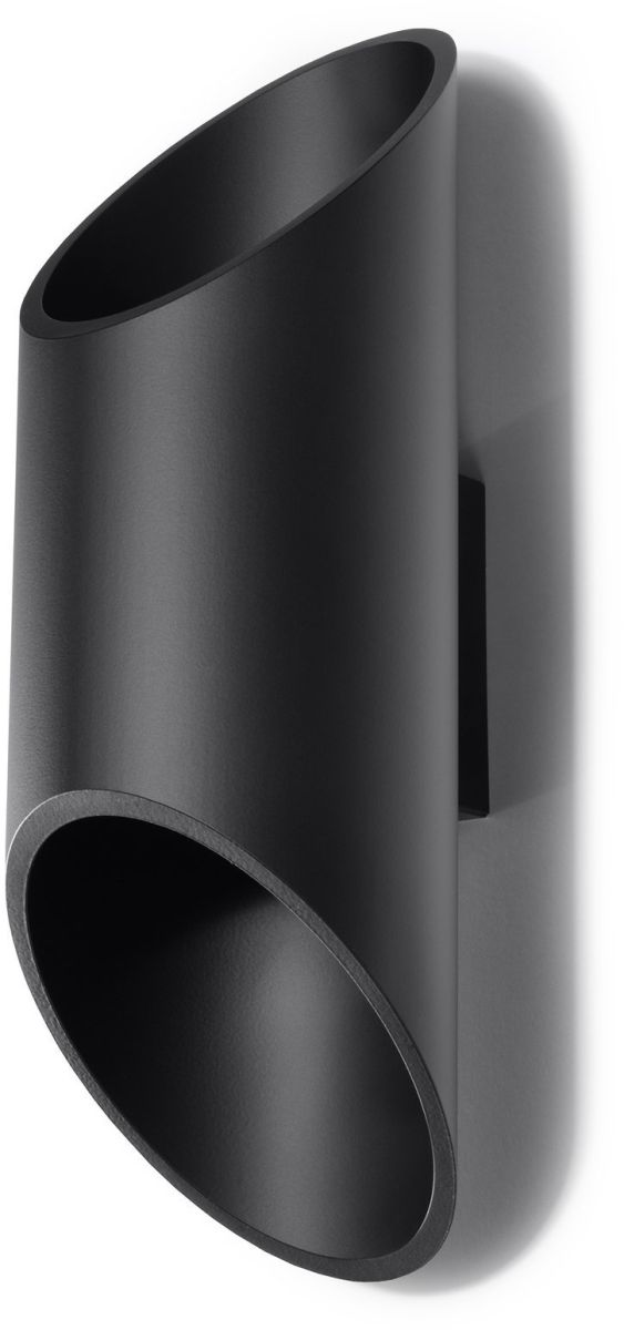 Sollux Lighting Penne lampă de perete 1x40 W negru SL.0114