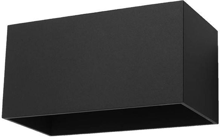 Sollux Lighting Quad Maxi lampă de perete 2x40 W negru SL.0527