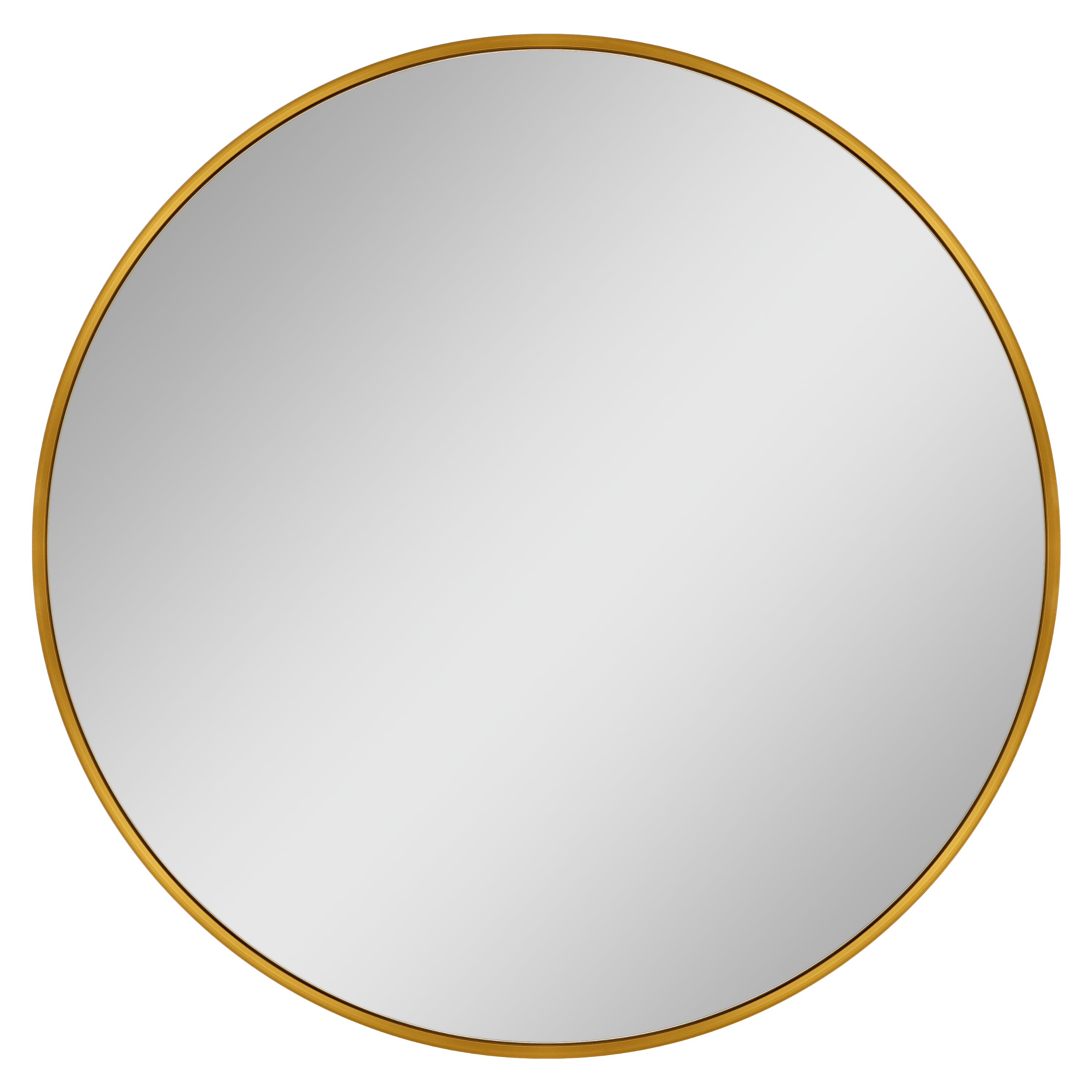 Dubiel Vitrum Nico oglindă 60x60 cm rotund auriu 5905241010236