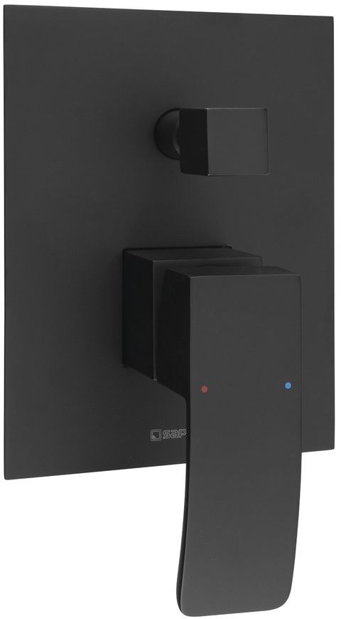 Sapho baterie cadă-duș ascuns negru 1101-42B