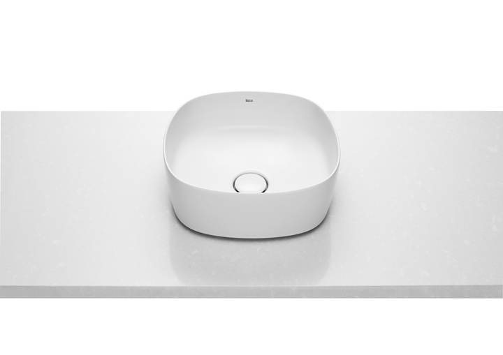 Roca Inspira lavoar 37x37 cm pătrat de blat alb A327502S00