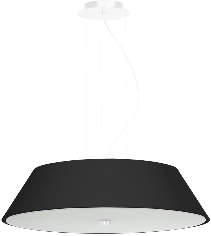 Sollux Lighting Vega lampă suspendată 5x60 W negru SL.0766