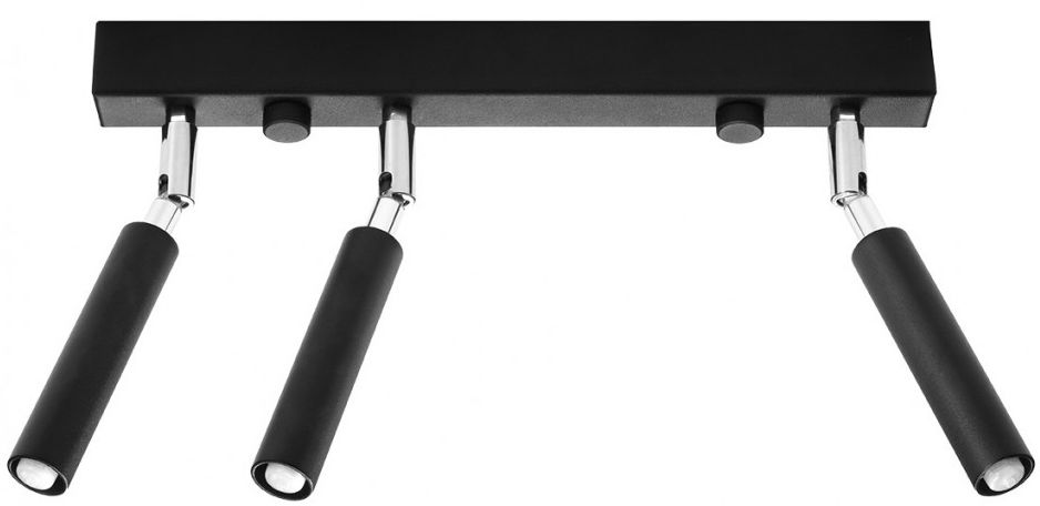Sollux Lighting Eyetech lampă de tavan 3x40 W negru SL.0899