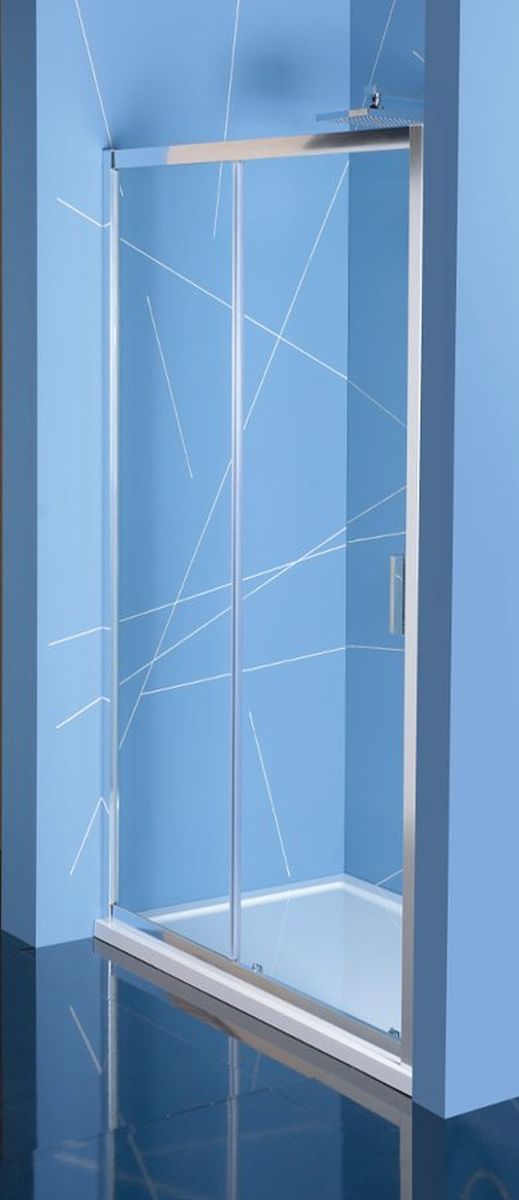 Polysan Easy Line uși de duș 130 cm culisantă crom luciu/sticlă transparentă EL1315