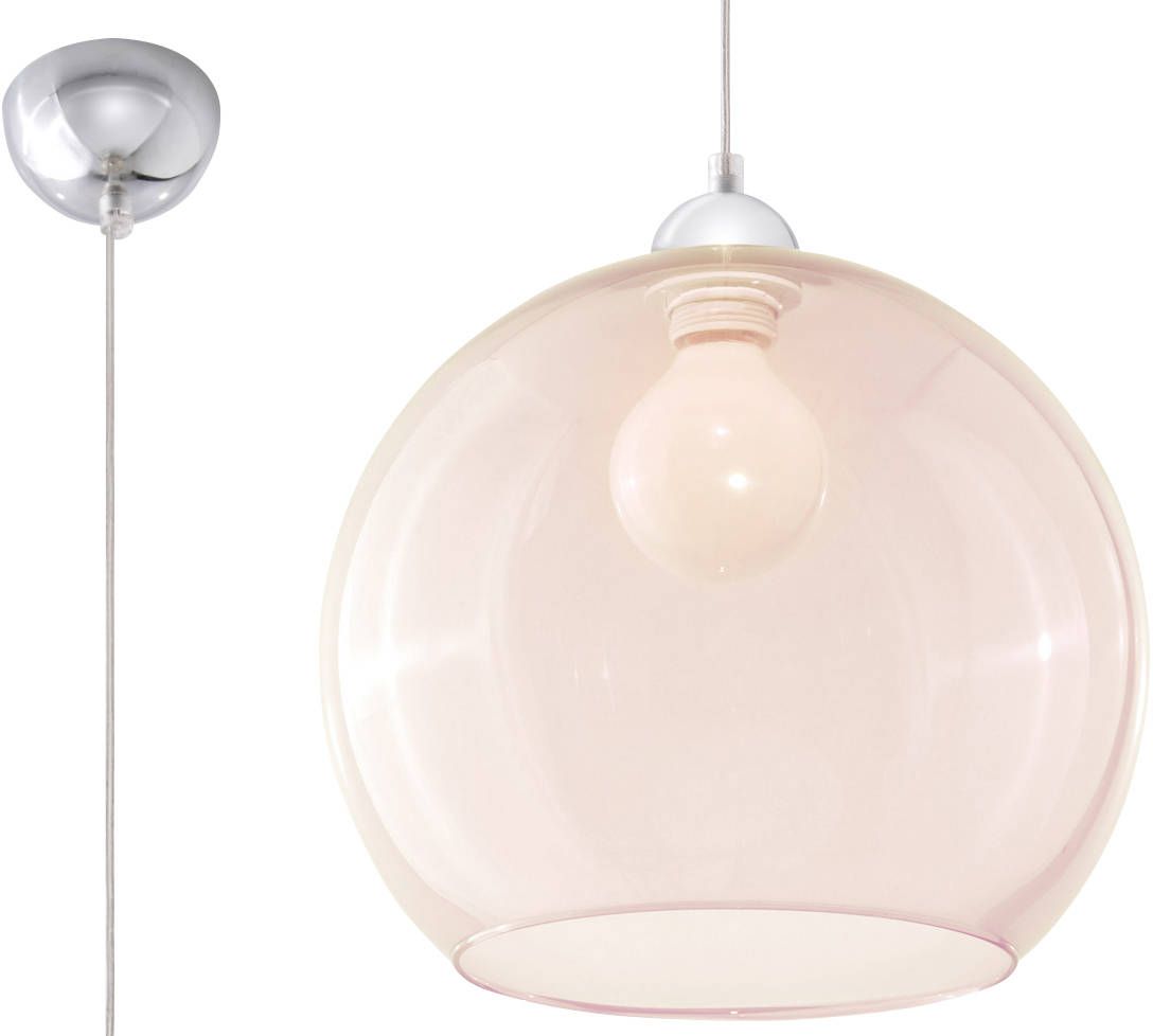 Sollux Lighting Ball lampă suspendată 1x60 W șampanie SL.0249