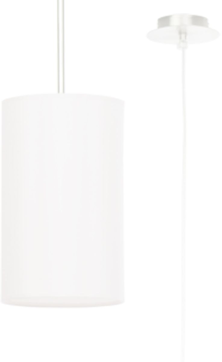 Sollux Lighting Otto lampă suspendată 1x60 W alb SL.0741