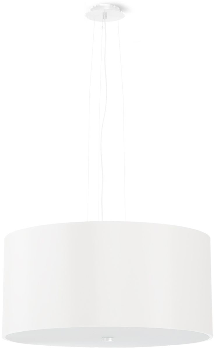Sollux Lighting Otto lampă suspendată 5x60 W alb SL.0743