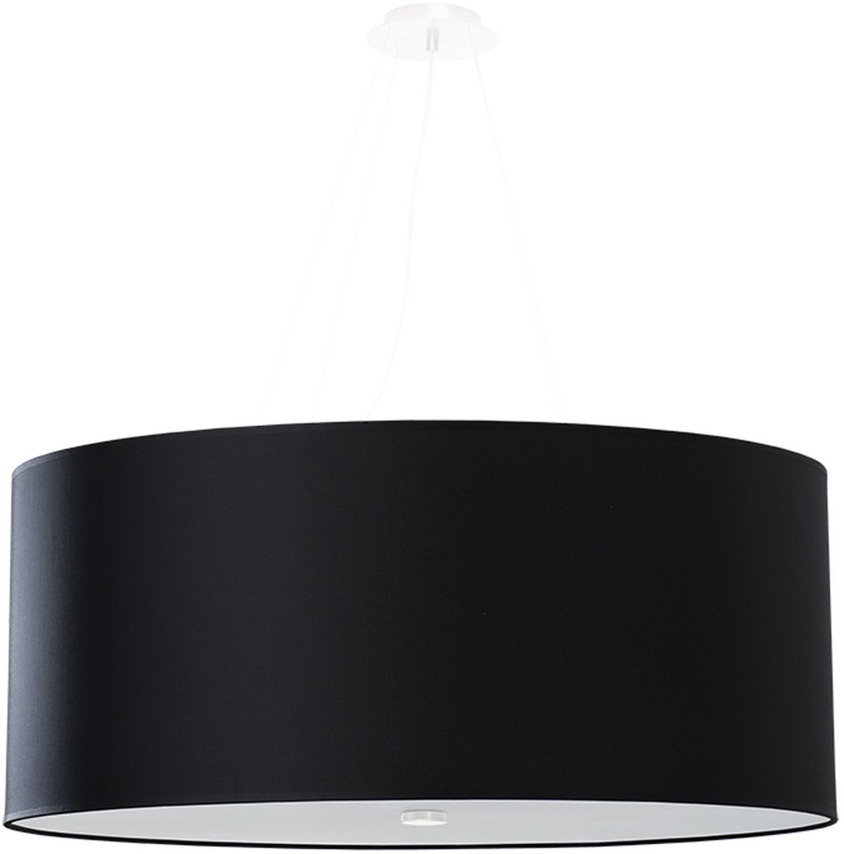 Sollux Lighting Otto lampă suspendată 6x60 W negru SL.0790
