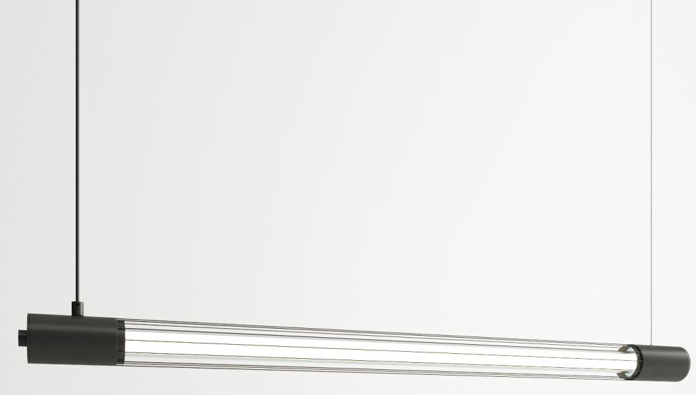 Thoro Lighting Valo lampă suspendată 1x14 W negru TH.008CZ
