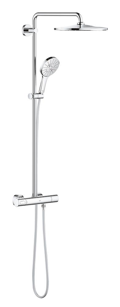 Grohe Rainshower set de duș perete cu termostat da StarLight Chrome 26647000