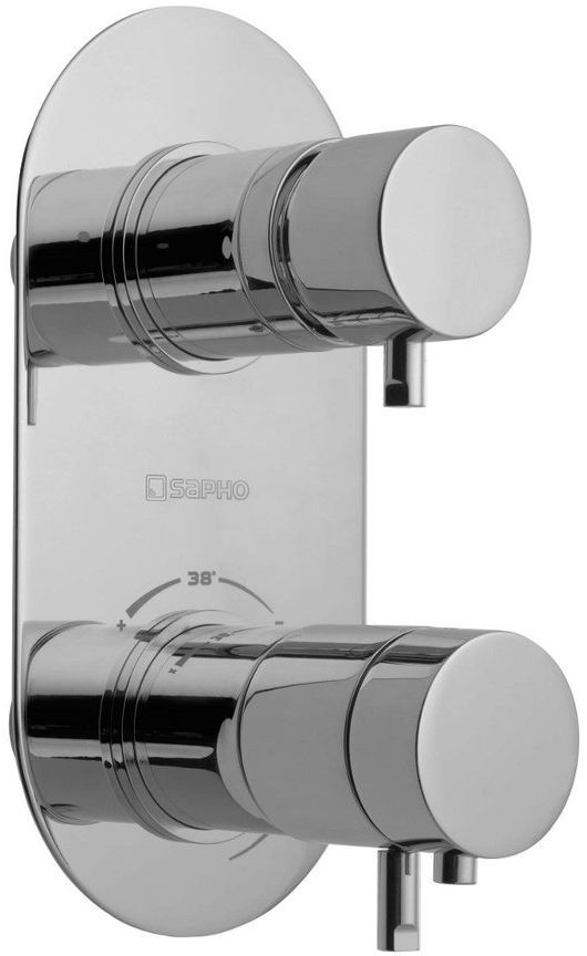 Sapho Rhapsody baterie cadă-duș ascuns da crom 5585T