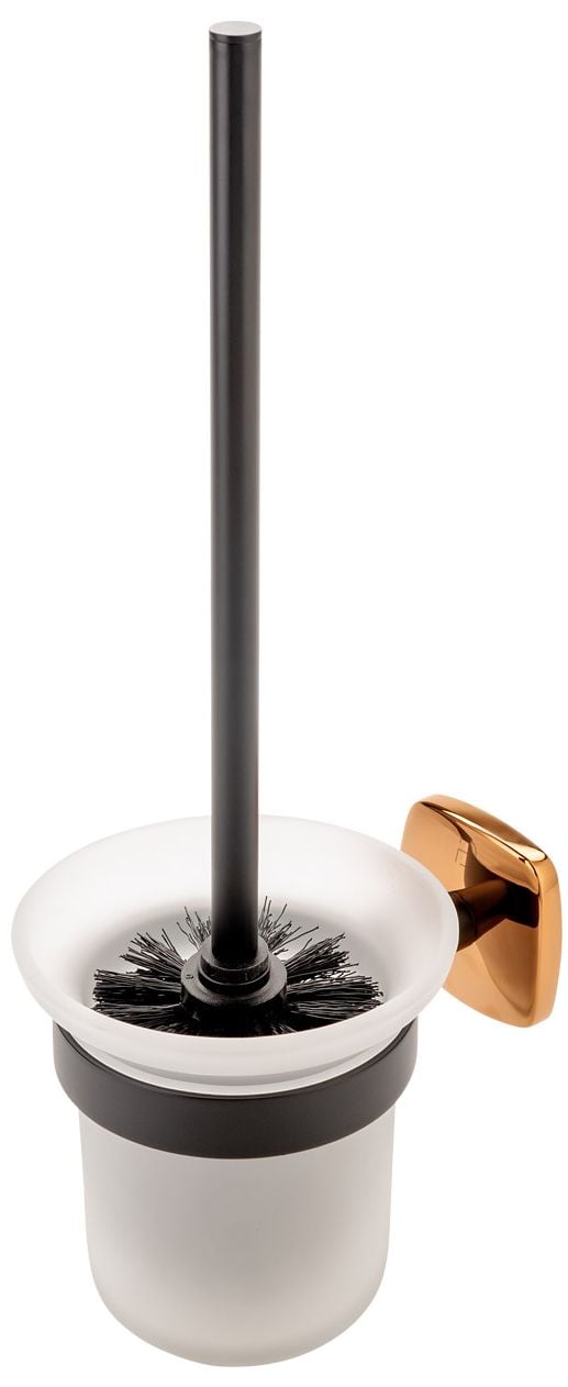 FDesign Merida perie de toaletă înșurubat alb-negru FD6-MRD06-25