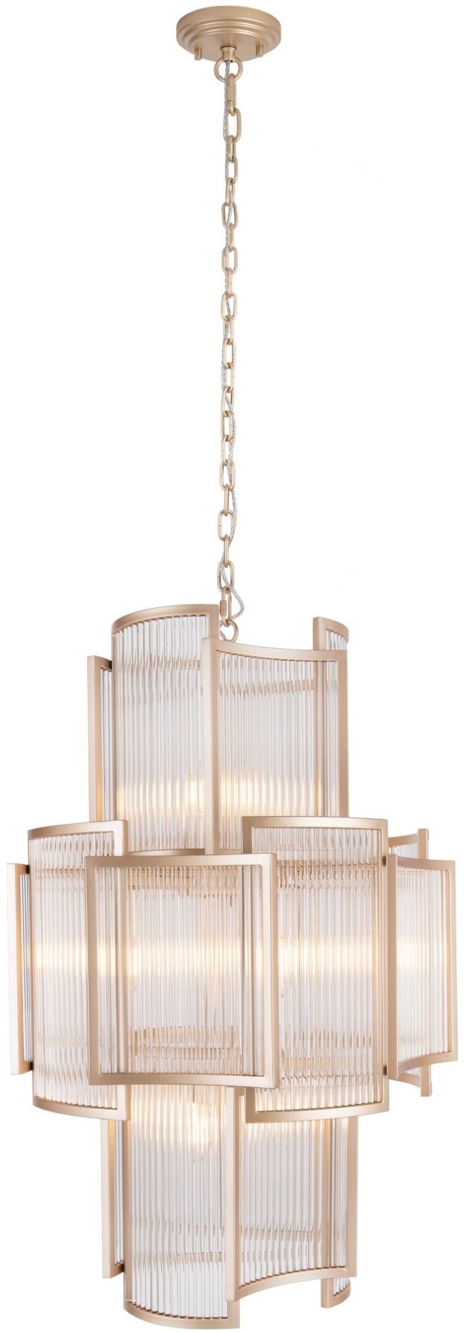 MaxLight Citatel lampă suspendată mai mult de 6x40 W maro P0446