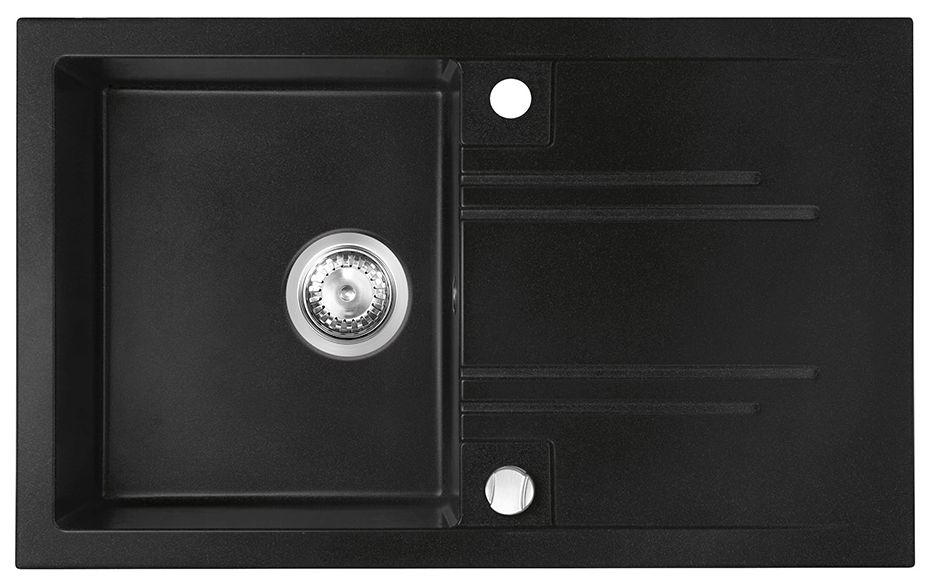 FDesign Carioca chiuvetă din granit 78x48 cm gri/grafit/onix FD9-13-4878-22